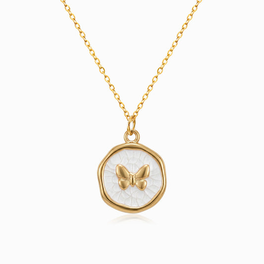 Colar com Pendente Colorido CL0080A - Aço Inox