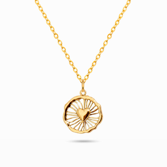 Collier Coeur CL0251 - Acier Inoxydable