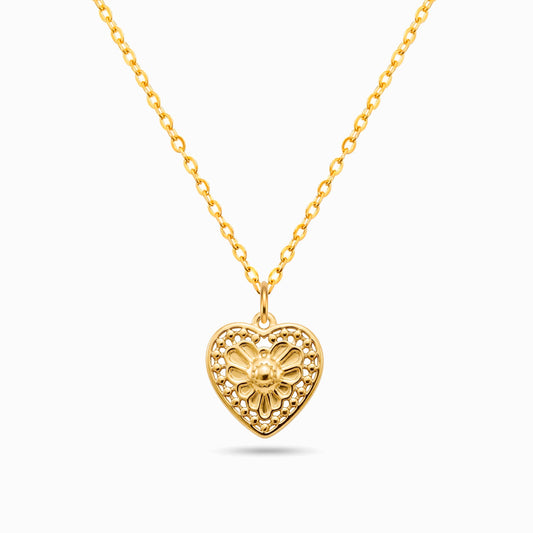 Collier Coeur CL0253 - Acier Inoxydable