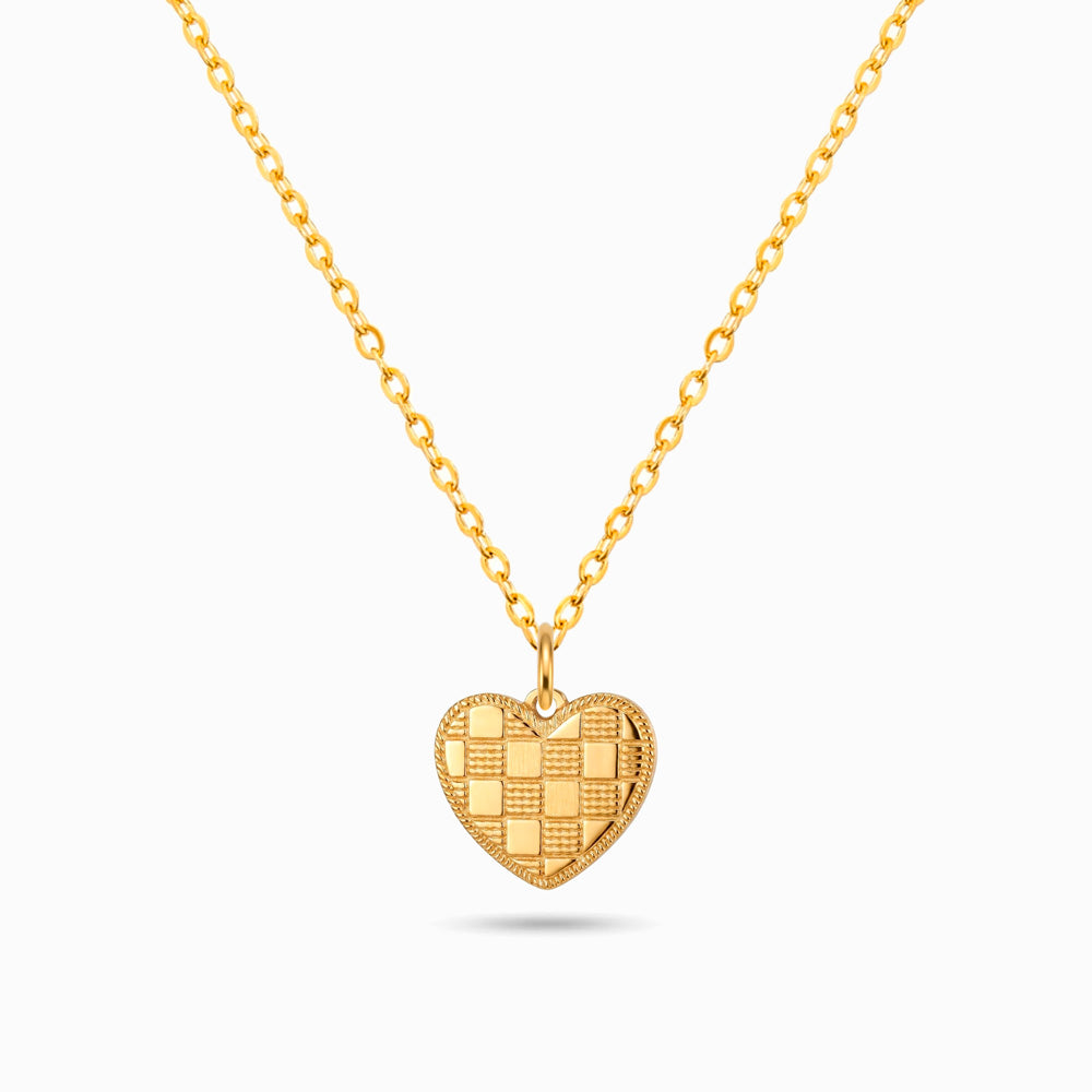 Collier Coeur CL0254 - Acier Inoxydable