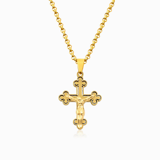 Colar Crucifixo CL0099 - Aço Inox