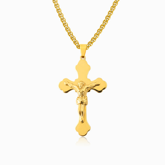 Colar Crucifixo CL5105 - Aço Inox