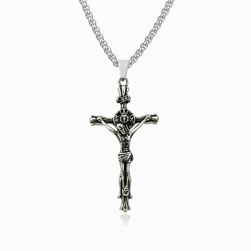 Colar Crucifixo CL5106 - Aço Inox