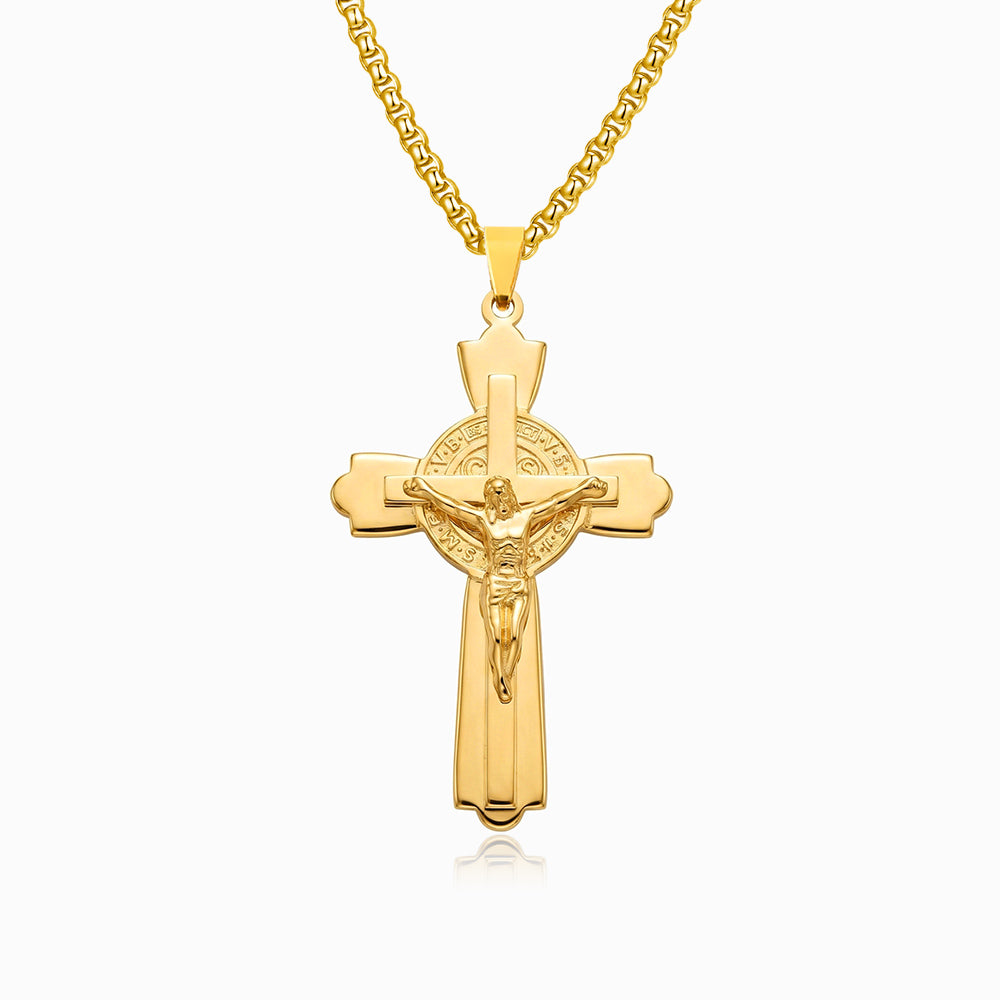 Colar Crucifixo CL5108 - Aço Inox