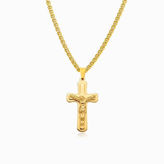 Colar Crucifixo CL5110 - Aço Inox