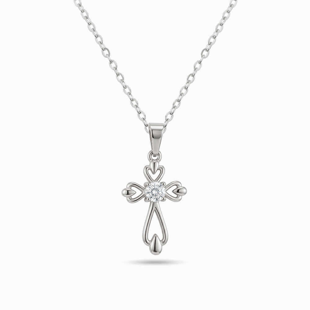 Cross Necklace CL0239 - Stainless Steel