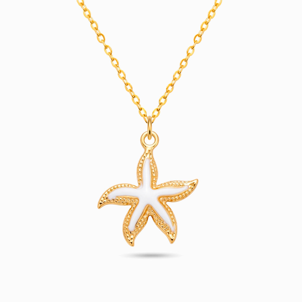 Collana Stella Marina CL0218 - Acciaio Inox con Smalto