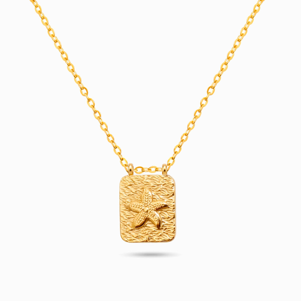 Starfish Necklace CL0246 - Stainless Steel