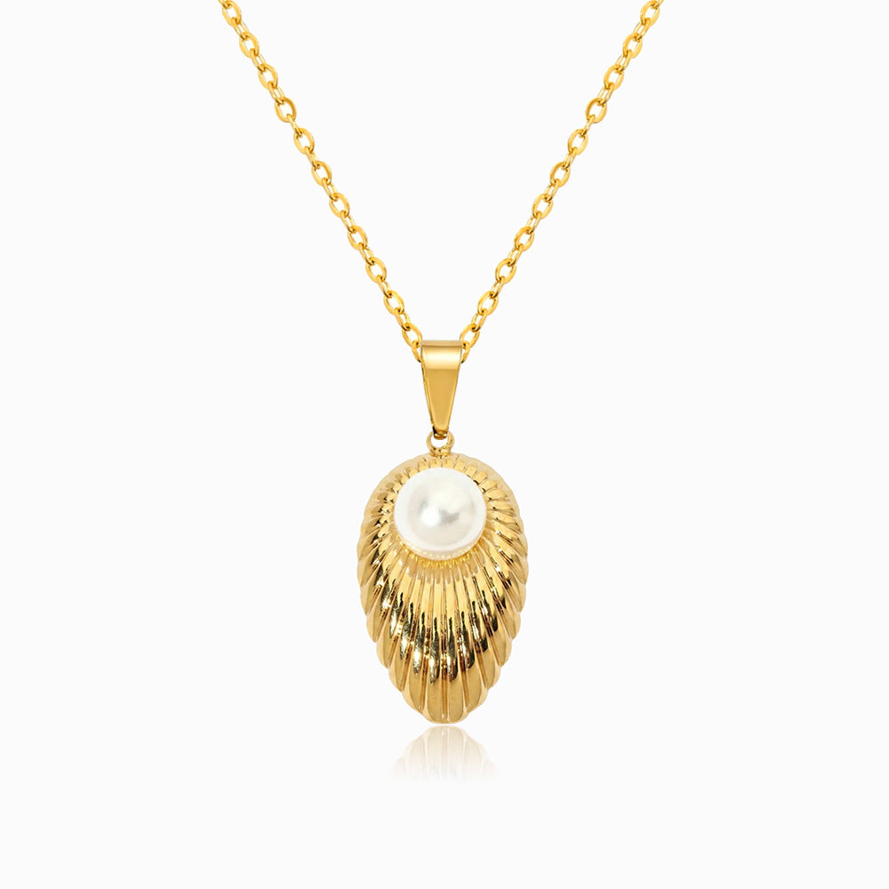 Colar Geométrico CL0122 - Aço Inox Dourado