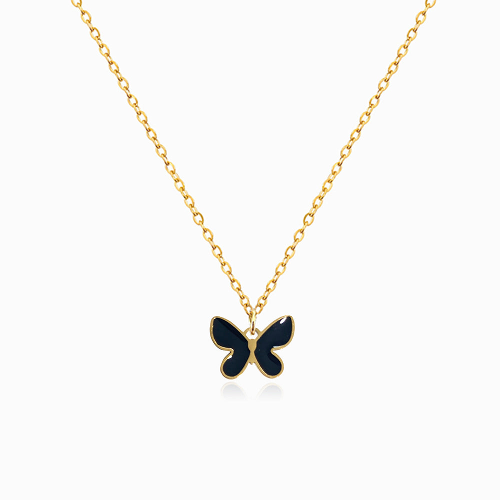 Colar Minimalista Borboleta CL1866 - Aço Inox