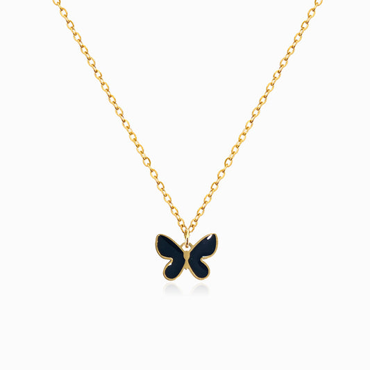 Colar Minimalista Borboleta CL1866 - Aço Inox