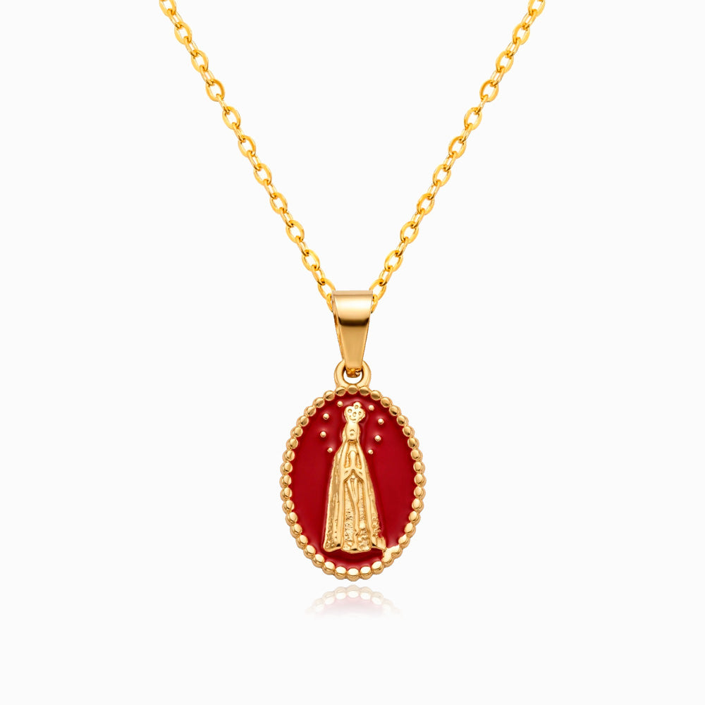 Madonna-Halskette CL0190 - Edelstahl