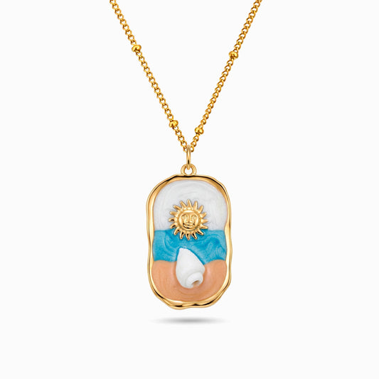 Colar Praia CL0224 - Aço Inox