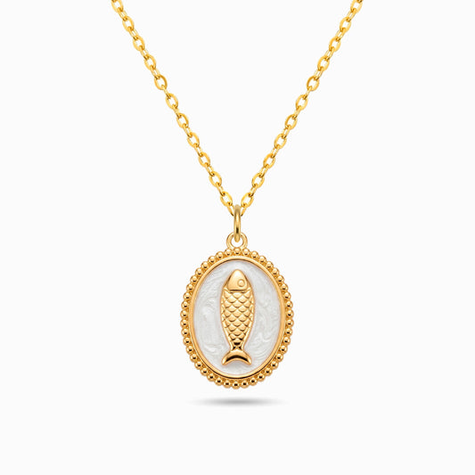 Colar com Sardinha CL0212 - Aço Inox