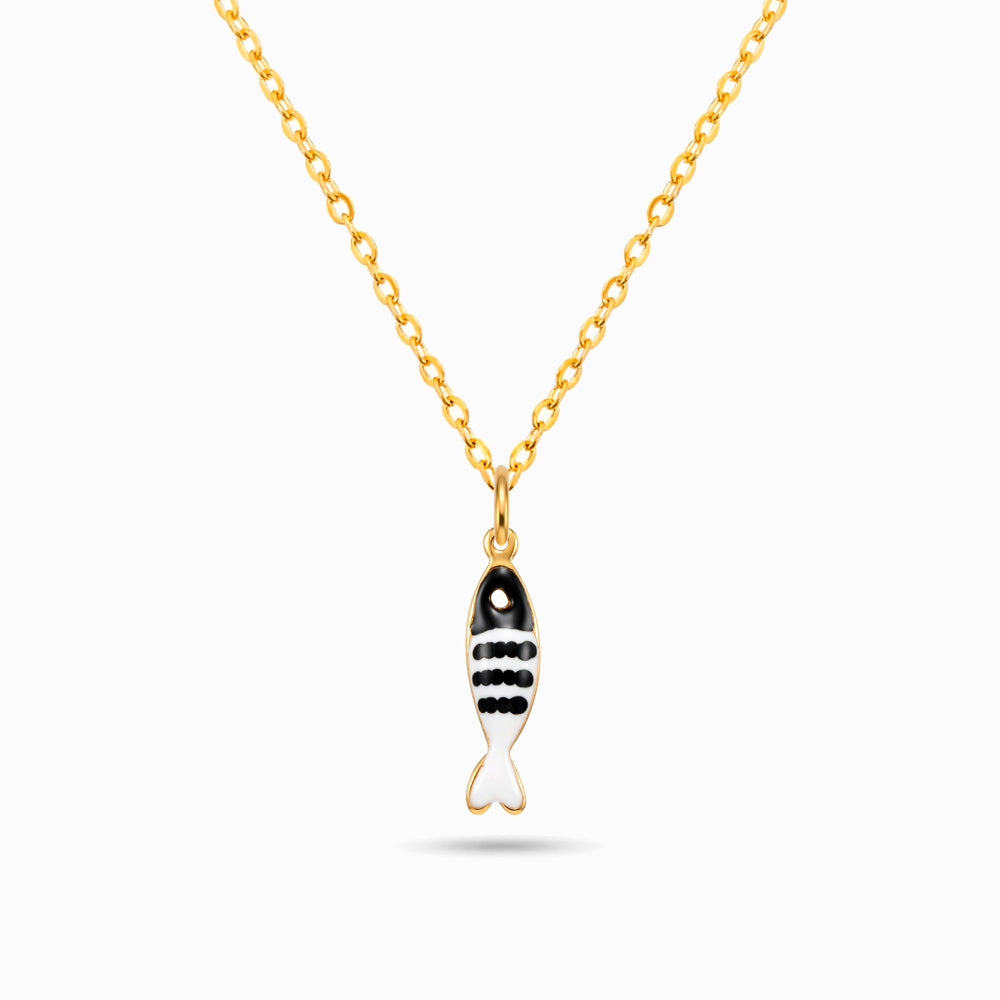 Sardine Necklace CL0243 - Stainless Steel