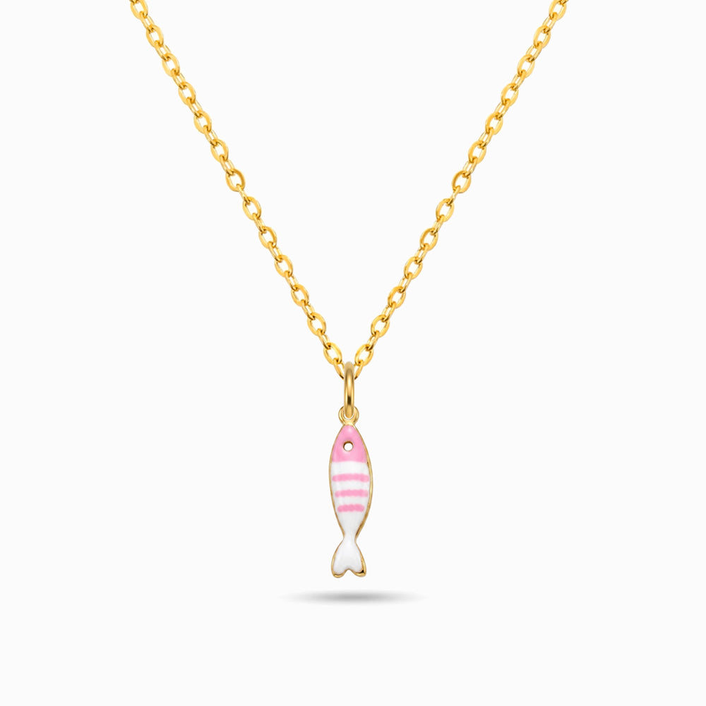 Sardine Necklace CL0243 - Stainless Steel