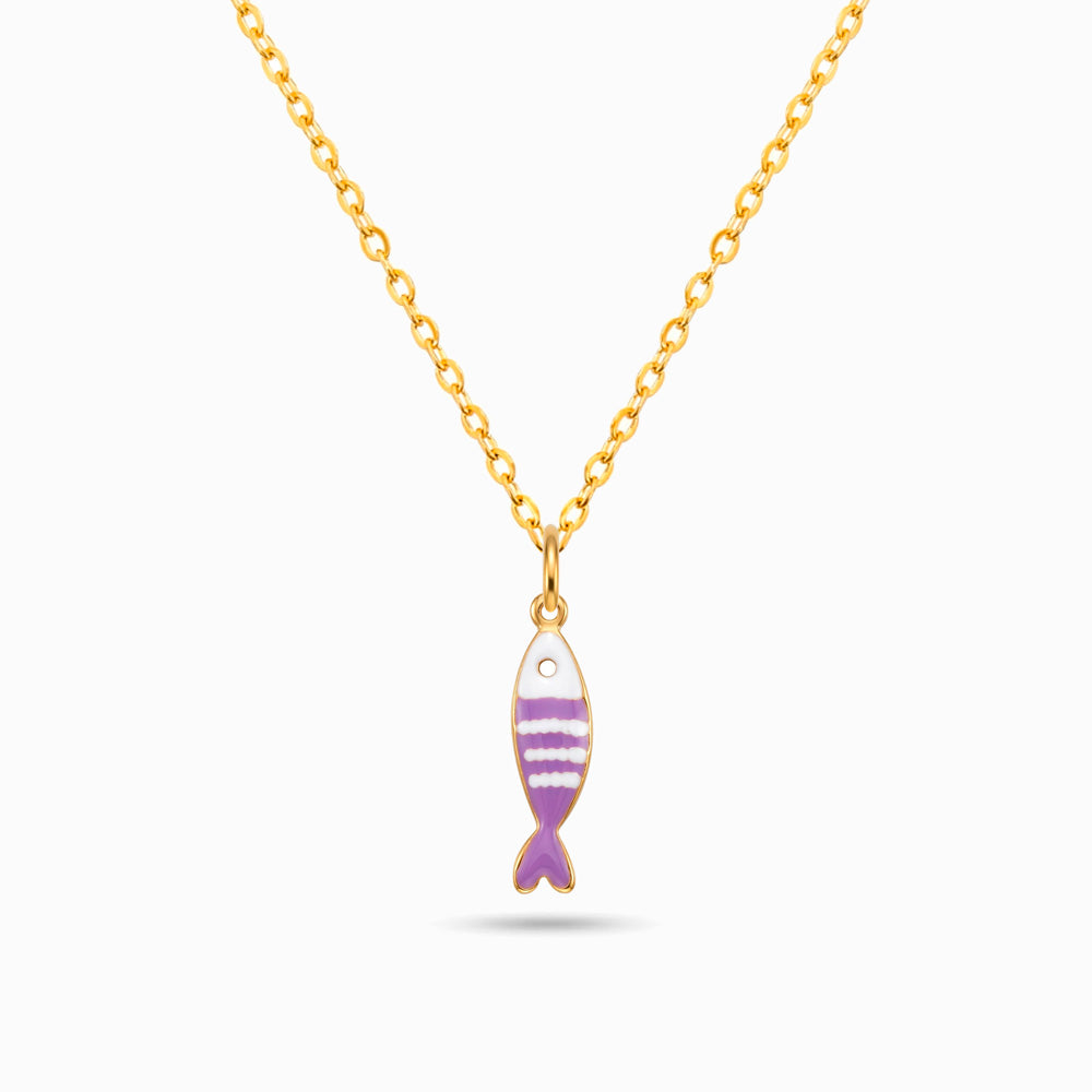 Sardine Necklace CL0243 - Stainless Steel