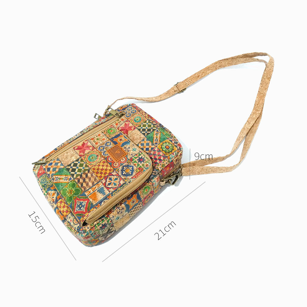 Conjunto 6un Mix Bolsa Transversal de Cortiça GZH-2363
