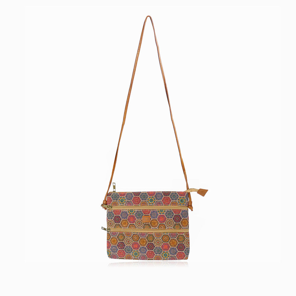 Cork Crossbody Bag GZH-2406 Full View