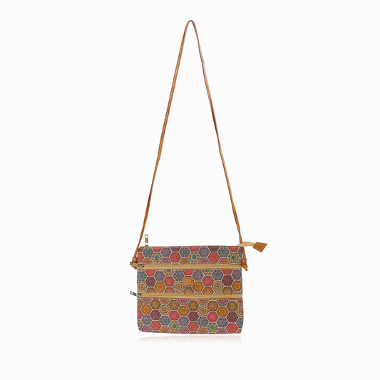 Cork Crossbody Bag GZH-2406 Full View