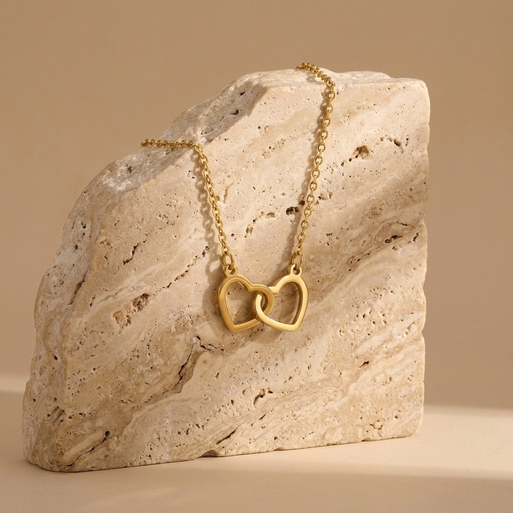 Collar Corazón CL1002 - Acero Inoxidable