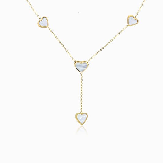 Colar Borboleta CL3006 - Aço Inox Dourado