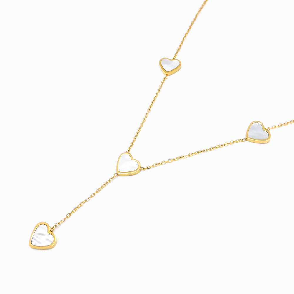 Colar Borboleta CL3006 - Aço Inox Dourado