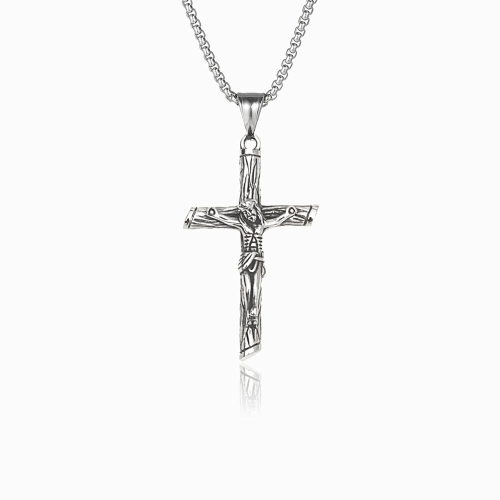 Colar crucifixo CL5009 Aço Inox