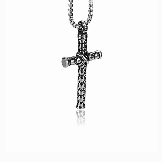 Colar Crucifixo CL5011 - Aço Inox 