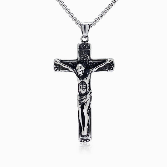 Colar Crucifixo CL5066 - Aço Inox