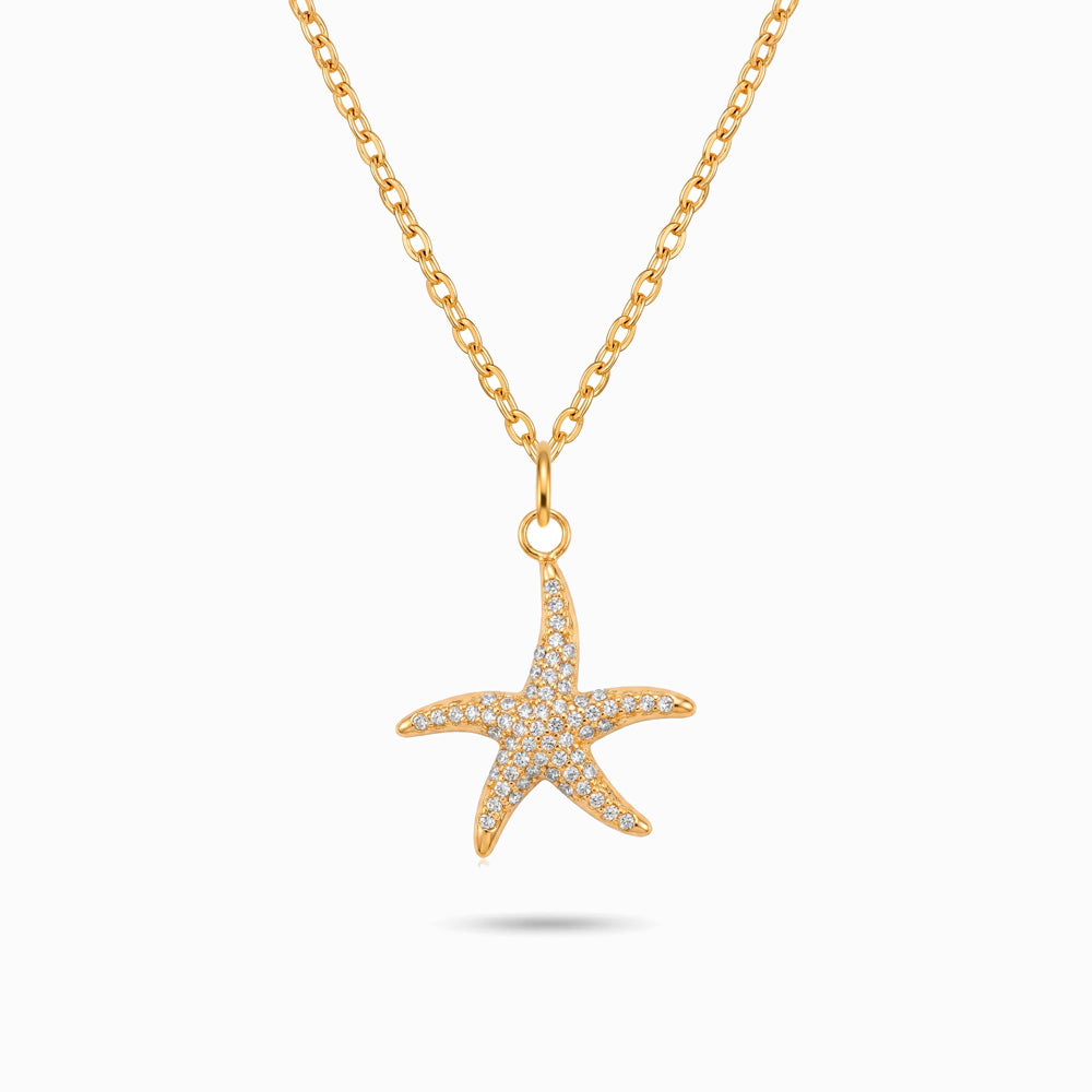 Colar Estrela do Mar CL0292 - Aço Inox