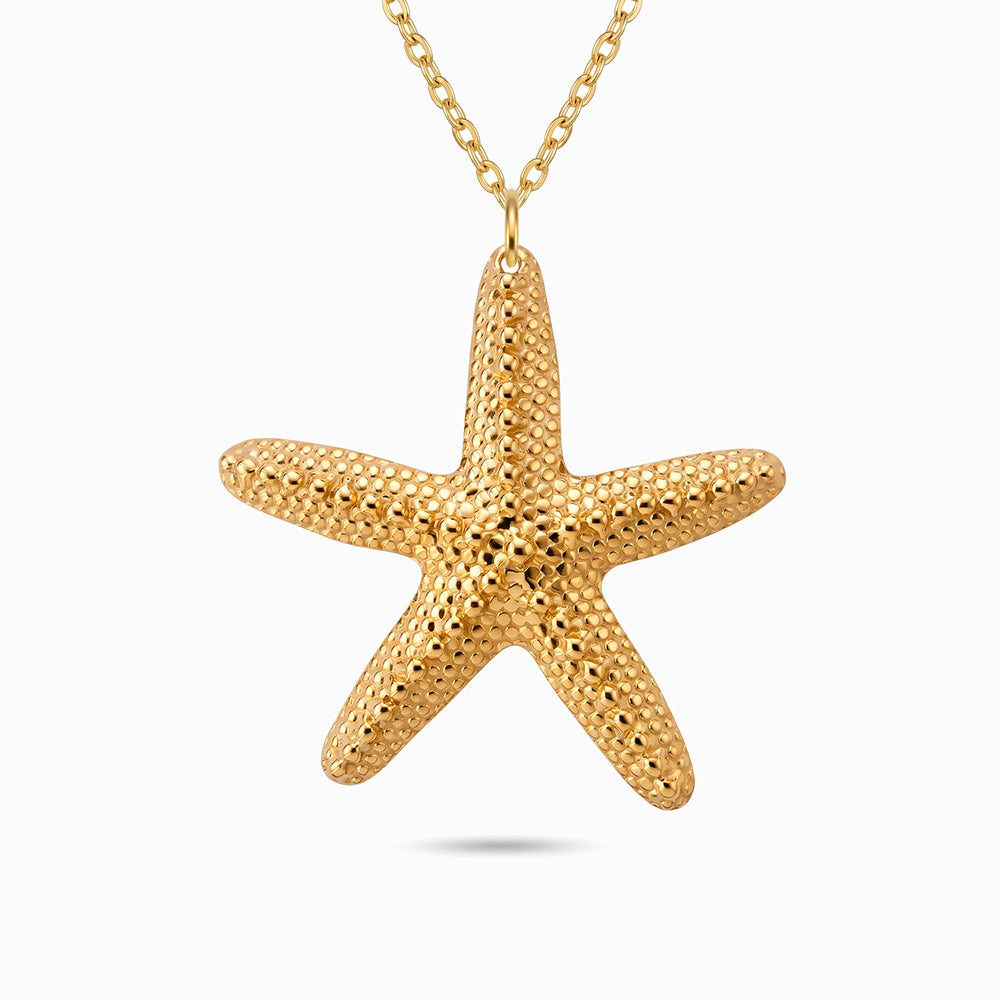 Colar Estrela do Mar CL0324 - Aço Inox