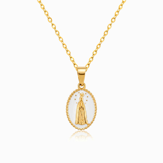 Colar Nossa Senhora CL0190 - Aço Inox