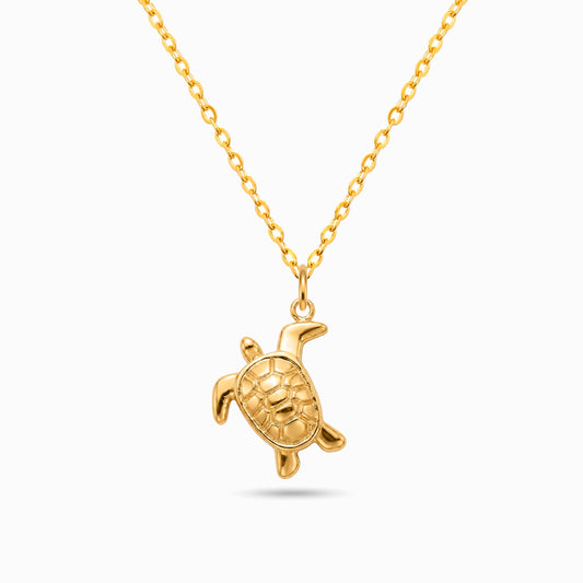 Collier Tortue CL0258 - Acier Inoxydable