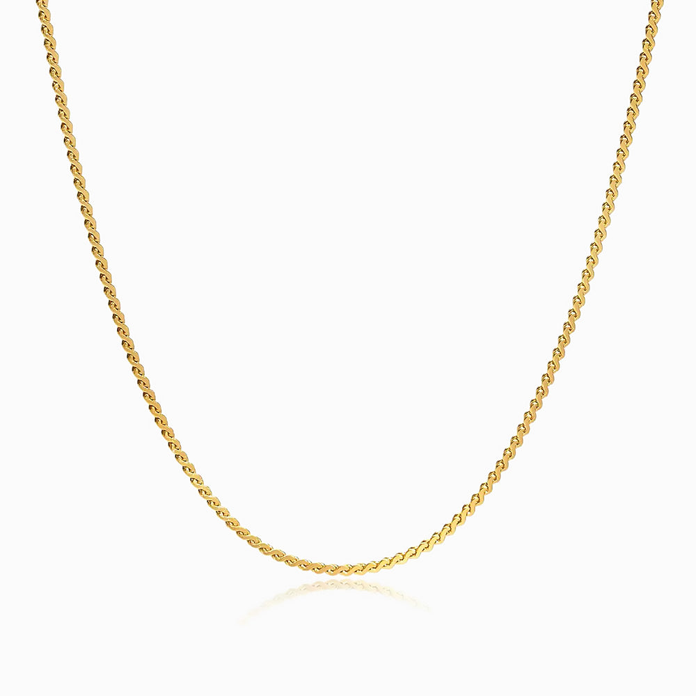 Fio Achatado 1mm AC1041 - Aço Inox Dourado