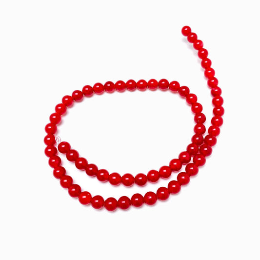 Fiada Contas Cornalina 6mm PN1056