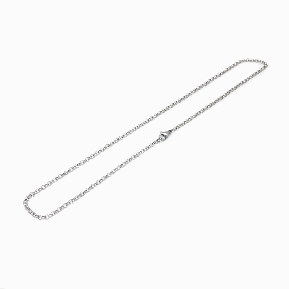 Fio Malha Portuguesa 2mm - Aço Inox Prateado