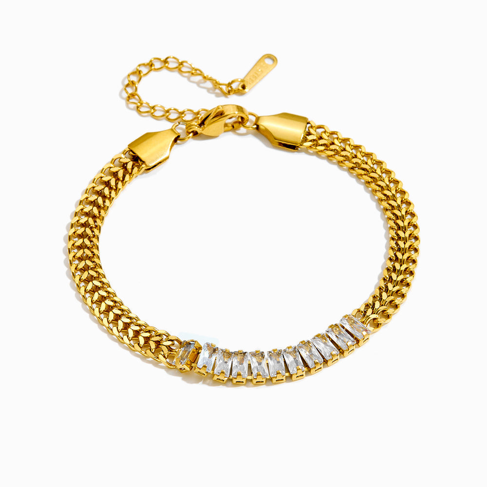 Pulseira com Zircónia SL2313 - Aço Inox