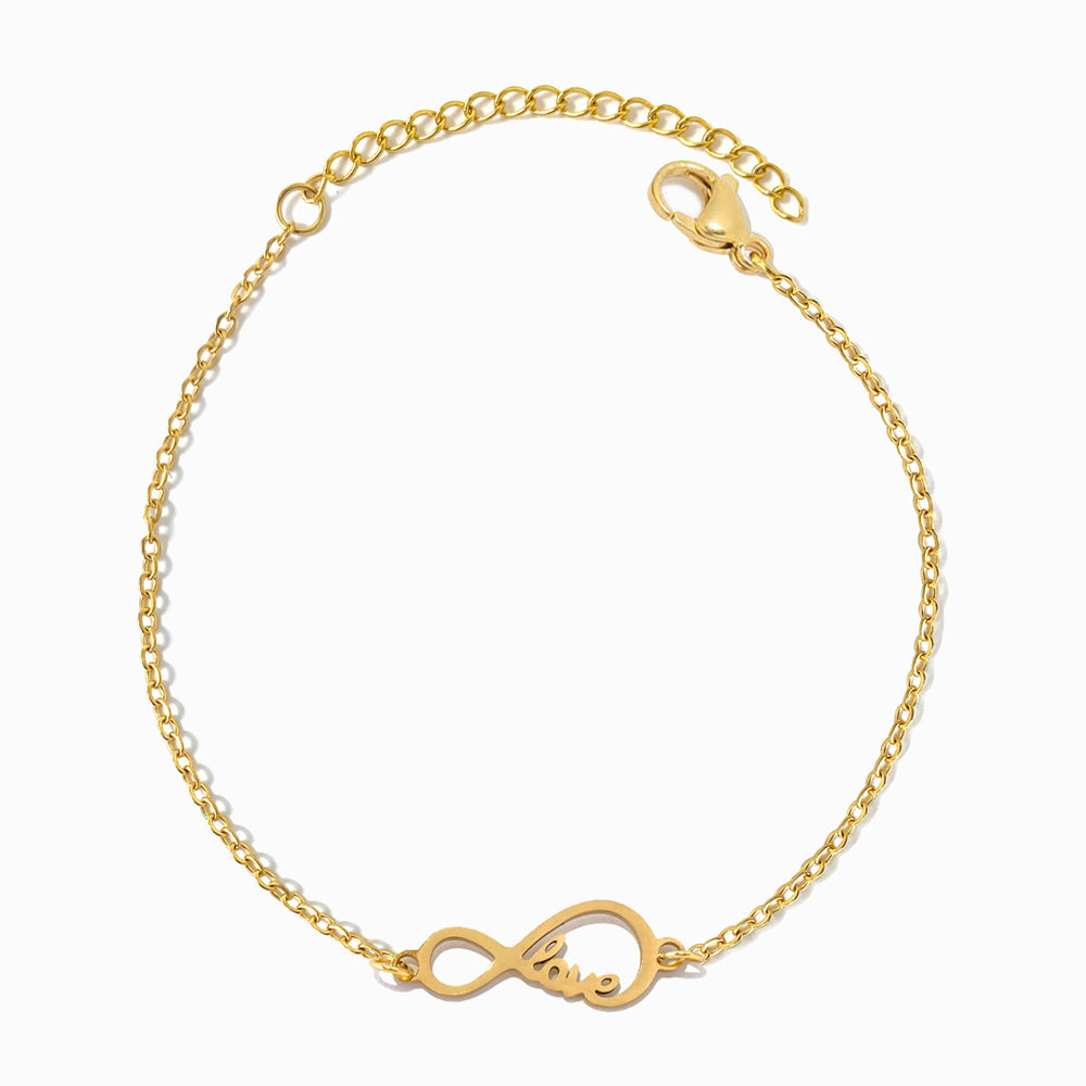 Pulseira Coração SL2322 - Aço Inox Dourado