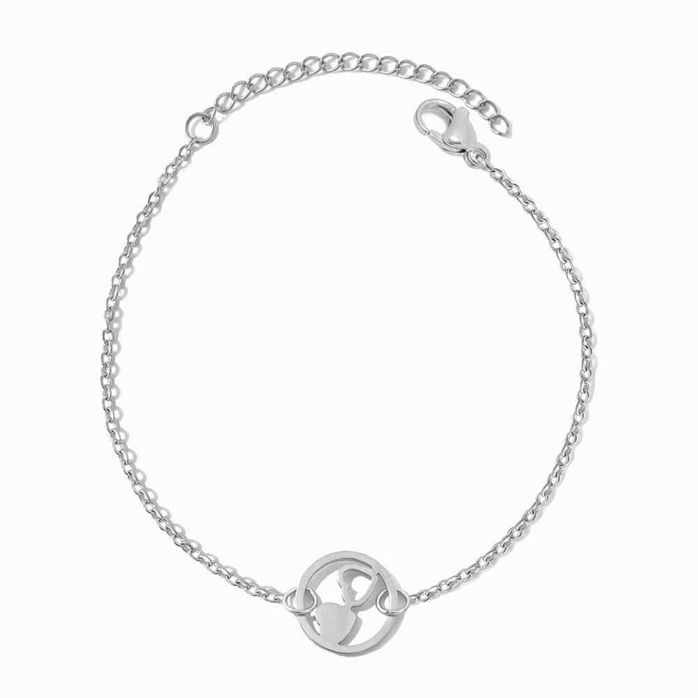 Pulseira Coração SL2329 - Aço Inox Prateado