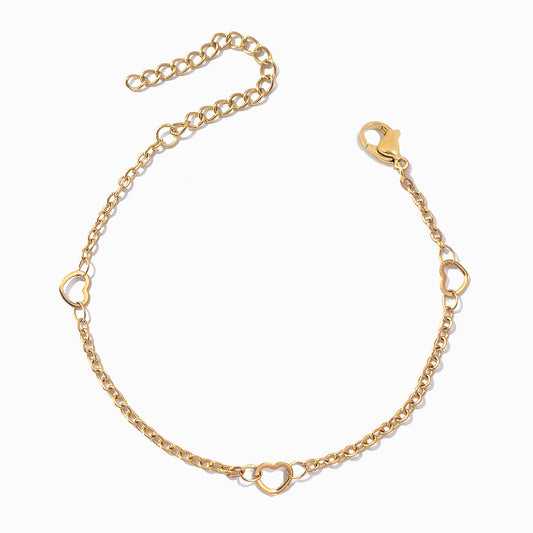 Pulseira Coração SL8020 - Aço Inox