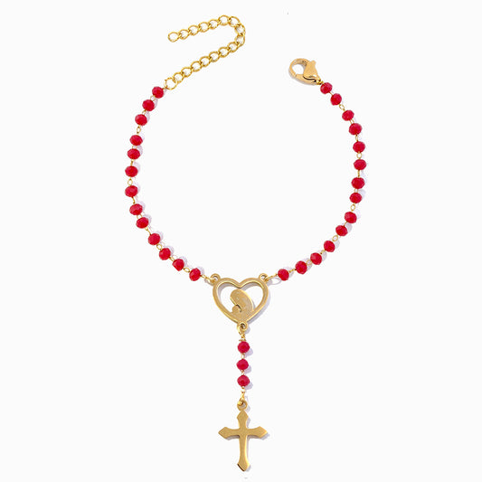 Bracelet Rosaire SL2356 - Acier Inoxydable