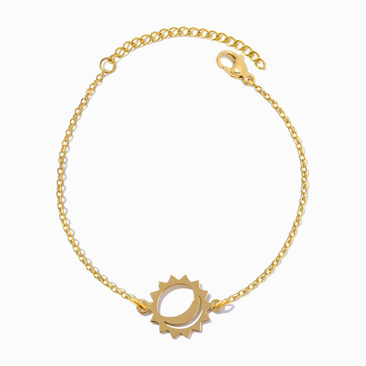 Pulseira Sol SL2352 - Aço Inox Dourado