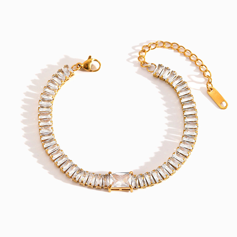 Pulseira com Zircónia SL2382 - Aço Inox