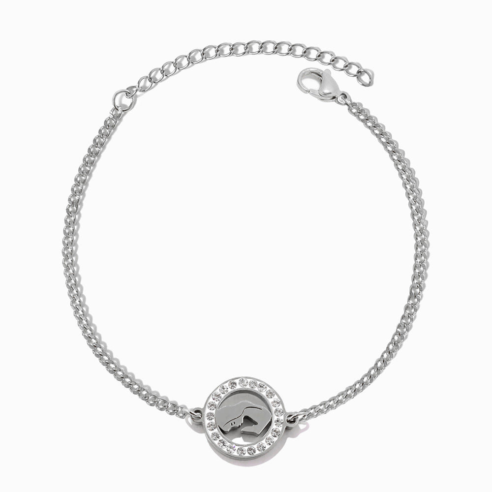 Pulseira Nossa Senhora SL2341 - Aço Inox Prateado