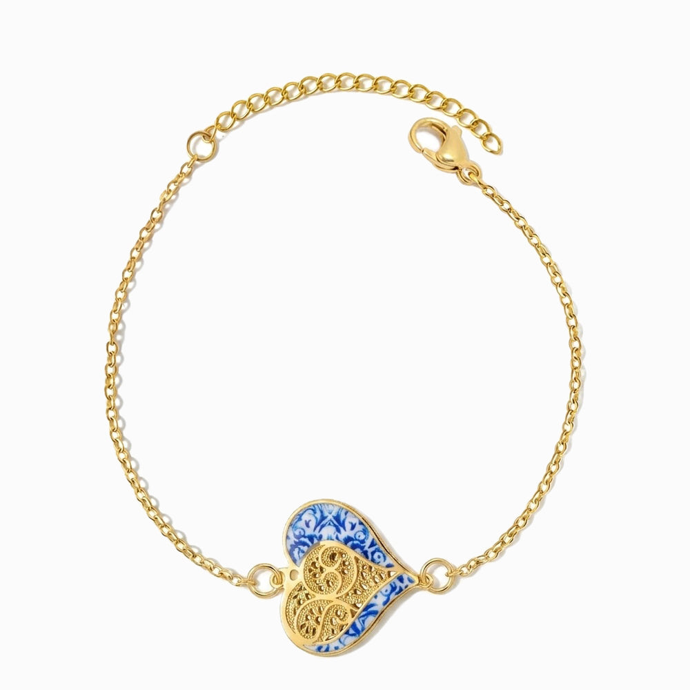 Pulseira Coração SL2424D-MBE015 - Aço Inox