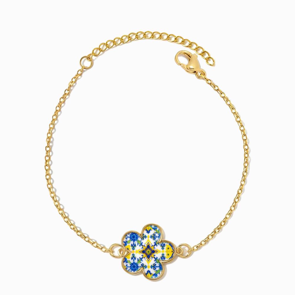 Pulseira Flor SL2428D-MBE015 - Aço Inox