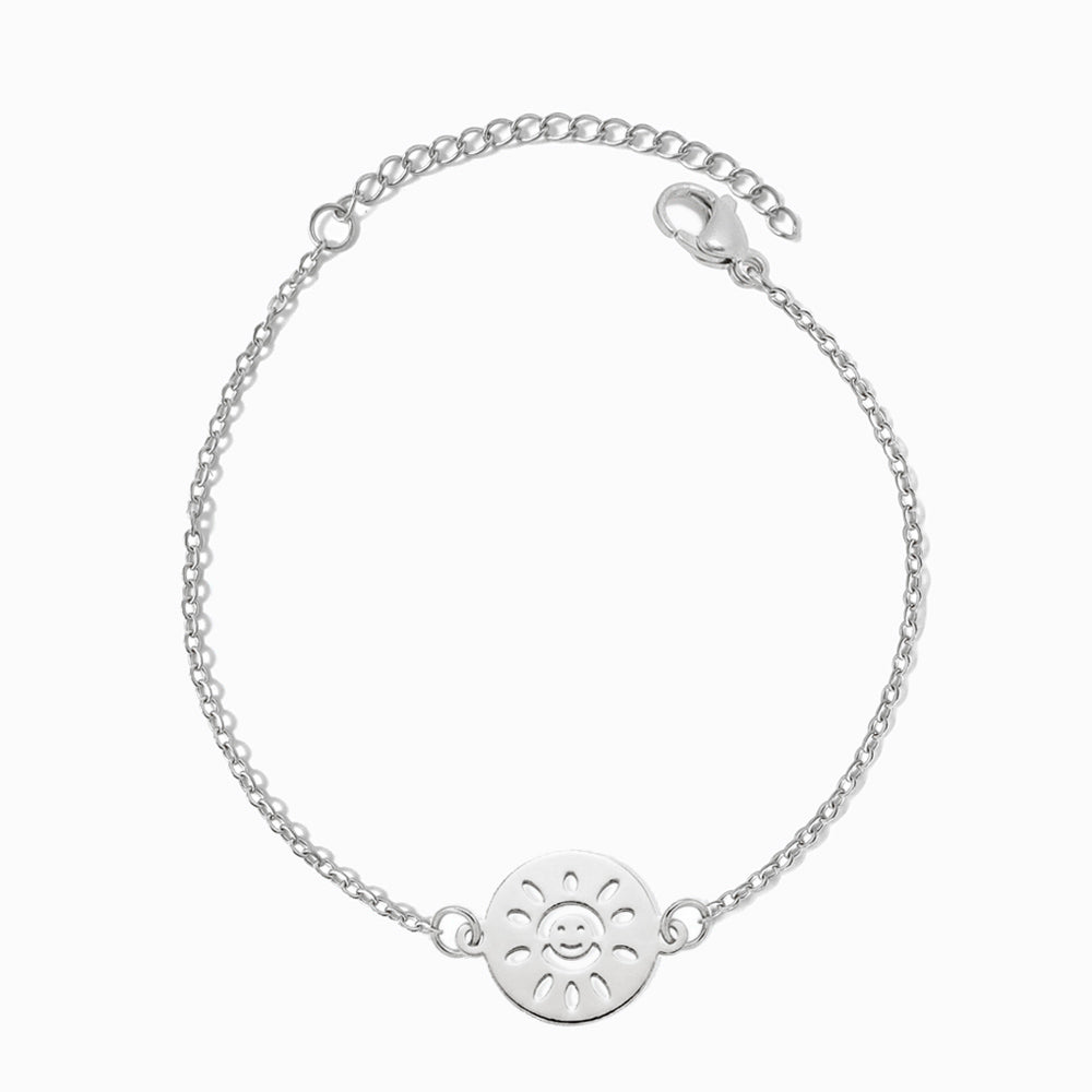 Pulseira Girassol com Smile SL2398P - Aço Inox