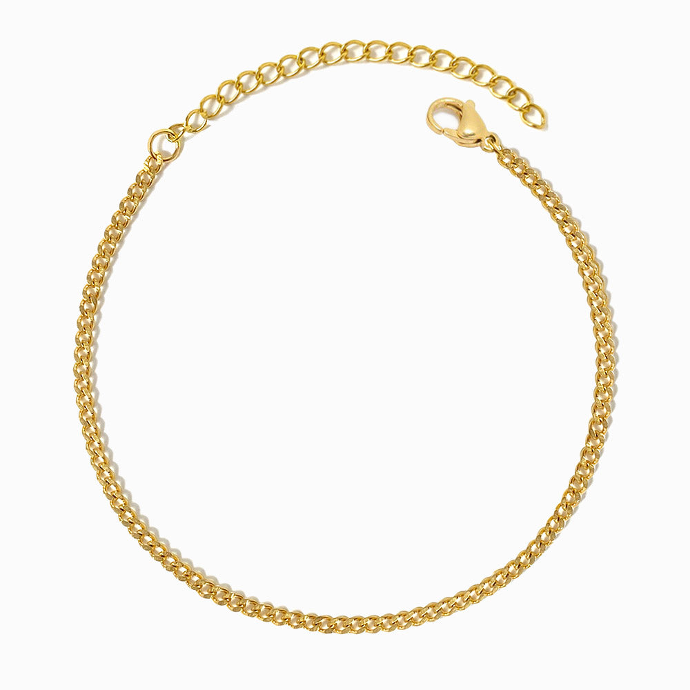 Pulseira Simples SL2184 - Aço Inox Dourado