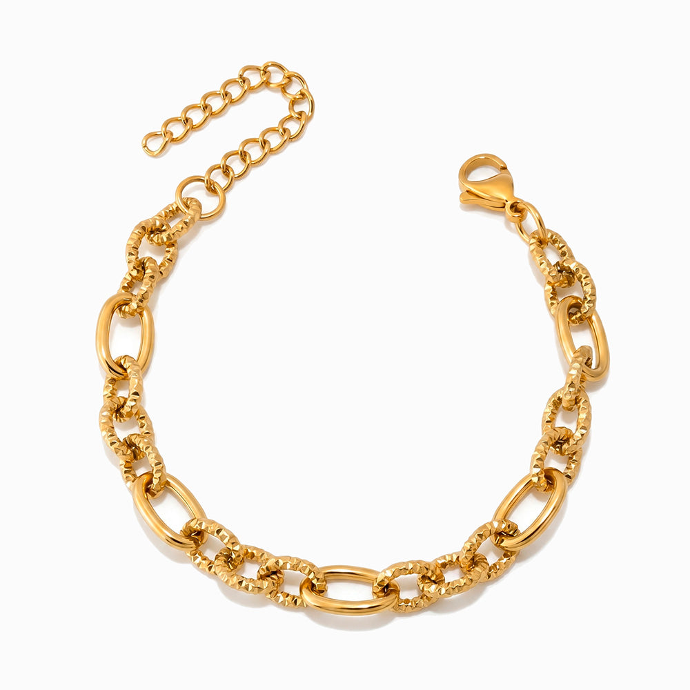 Pulseira de Corrente SL8026 - Aço Inox